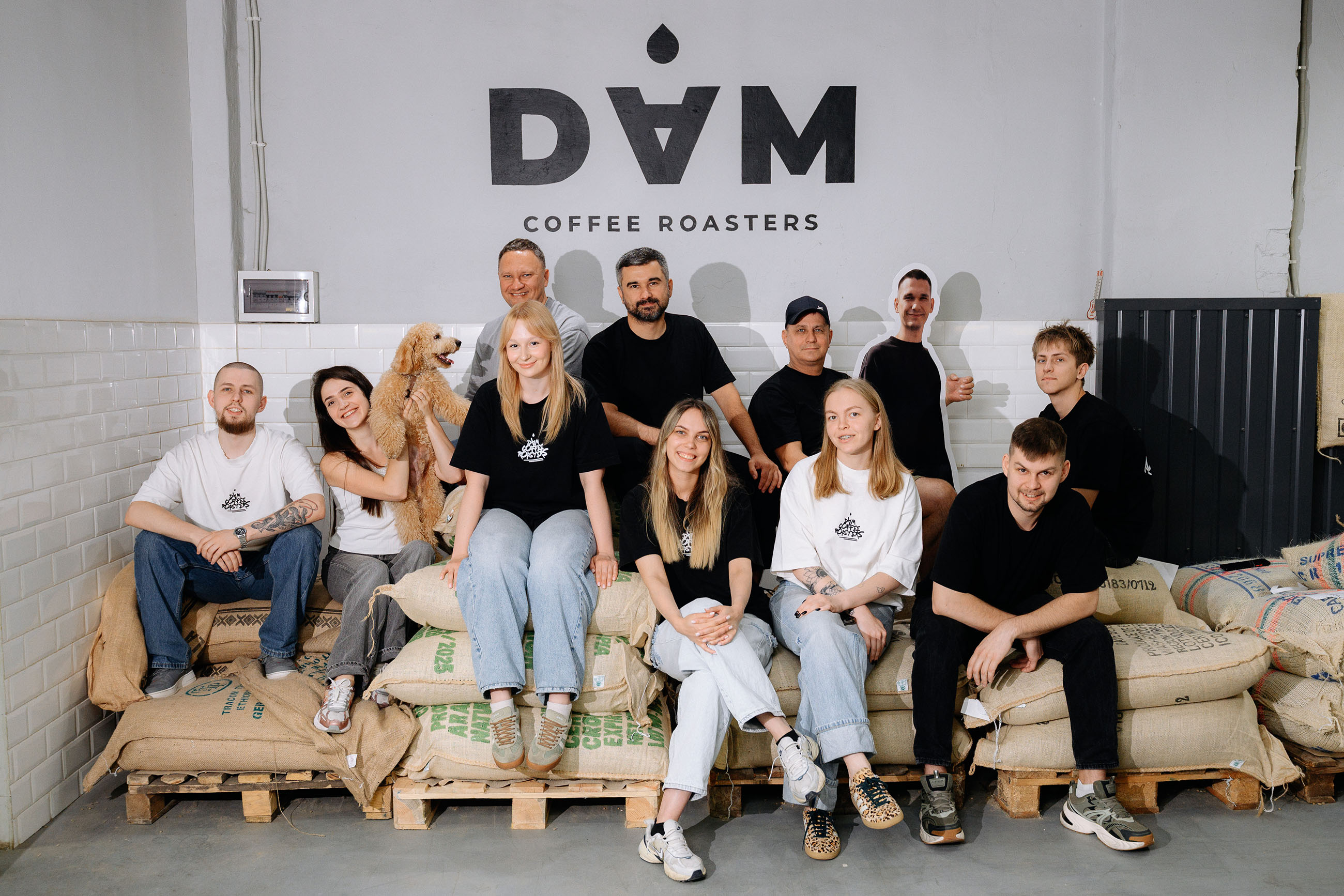 Команда DAM Coffee Roasters