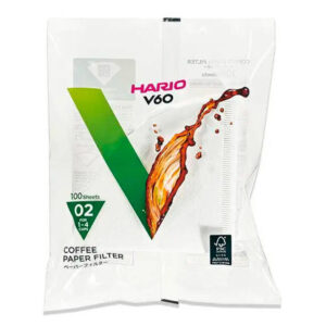 Фільтри Hario паперові білі V60-02, 100 шт