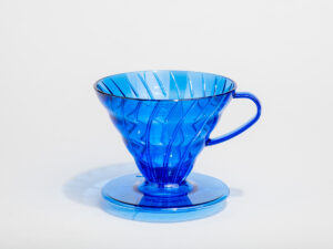 Пуровер Hario V60 блакитний пластиковий