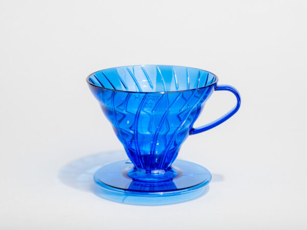 Пуровер Hario V60 блакитний пластиковий
